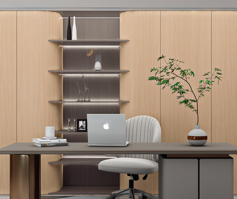 鹤壁市实木颗粒板在定制家具中的应用